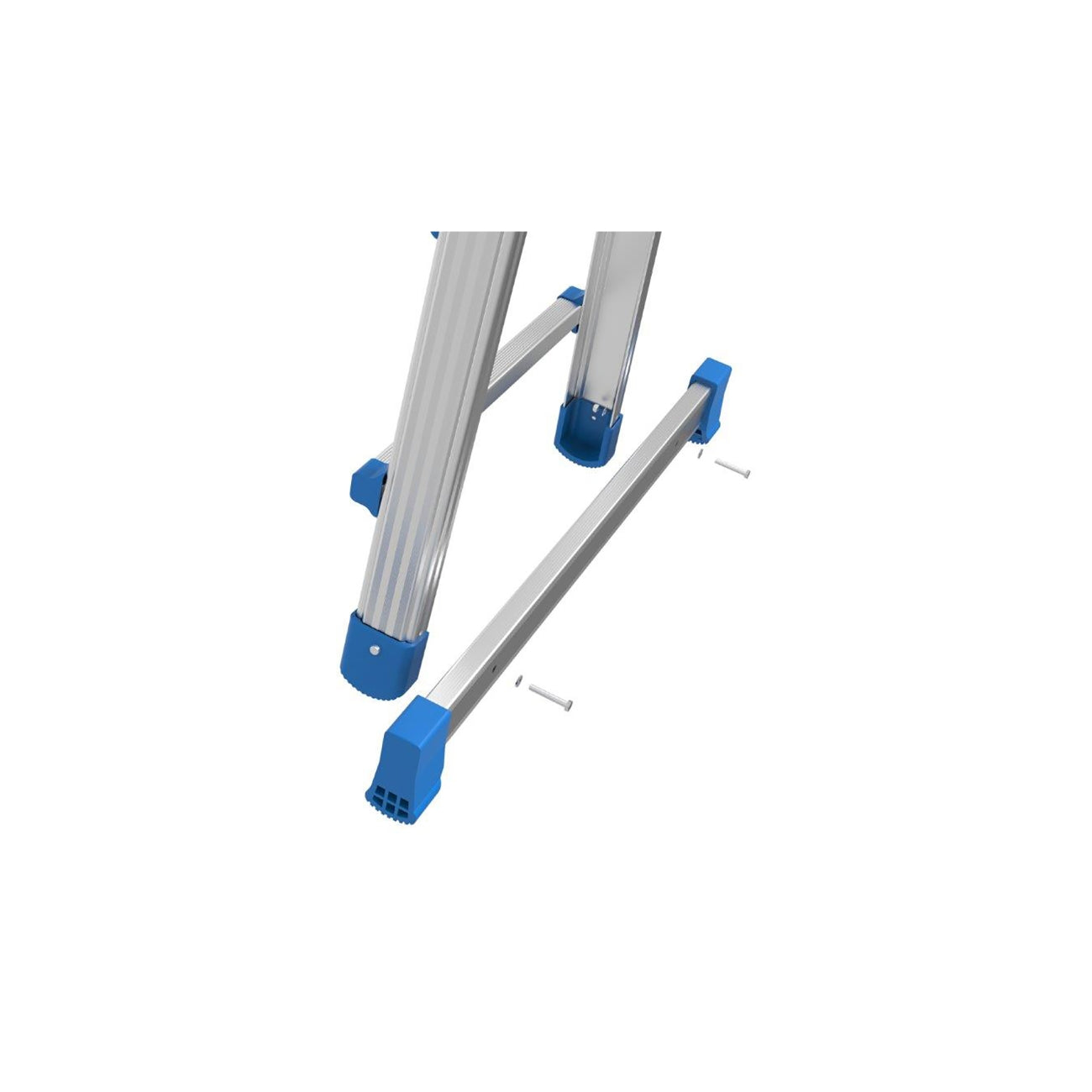 Multi-position aluminum ladders