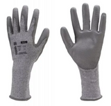 Manusi de protectie EUROCUT P330, rezistenta la taiere, marimea 6, 13G, manseta alungita, EUROTEHNIQUE - sefira.ro