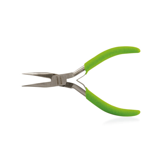 Long nose pliers, semi-round curved, smooth on the inside WODEX WX3261