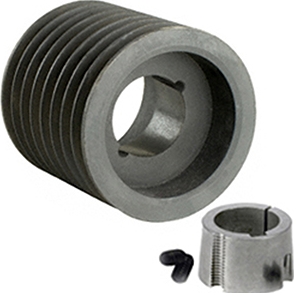 Scripete cu canelură în V SPB/17, 1 canelură, 100 mm, bucșă conică 1610 - sefira.ro