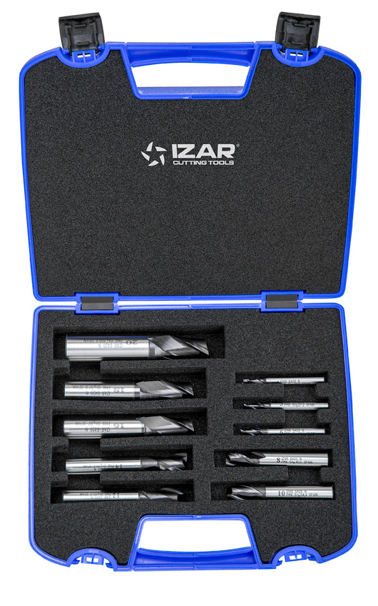 Freza PMX DIN327N 2Z - 6420 - 04.00 mm - TIALN-TOP IZAR