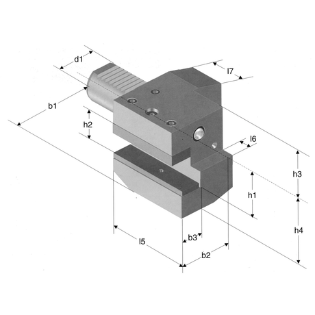 Utilaje radiale VDI DIN 69880 stanga ALGRA - sefira.ro