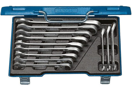 Set chei combinate cu clichet, comutabile, dimensiune 8-19 mm, 5 buc, ambalaj plastic, 7 UR-005, GEDORE - sefira.ro