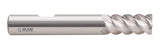 Freza super finisare PMX DIN844N 4Z - 6604 - 12.00 mm IZAR