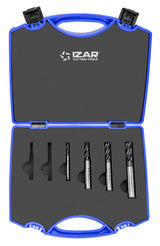Freza degrosare pas fin PMX DIN844NRF NZ - 6644 - Set AZUL 6-8-10-12 TIALN-TOP - TIALN-TOP IZAR