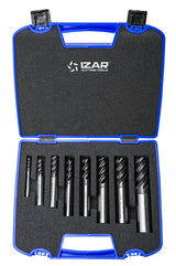 Finishing roughing cutter PMX DIN844NRF NZ Inox - 6647 - AZUL Set 6-8-10-12-14-16-18-20 TIALN-TOP - TIALN-TOP IZAR