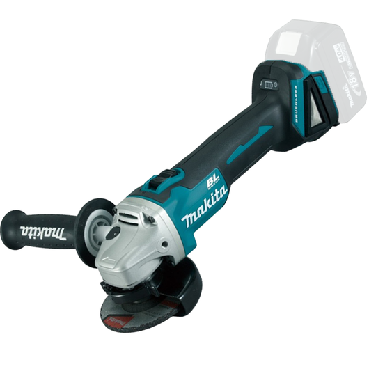 Polizor unghiular brushless, 125mm, Li-Ion, 18V fara acumulatori, MAKITA - sefira.ro