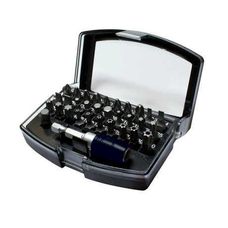 FORTIS Set Biti 1/3" combinati, set 32 buc, PH, PZ, TX - sefira.ro