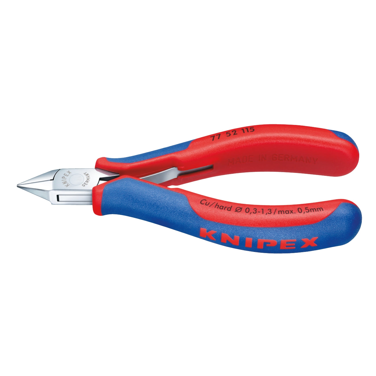 Cutting pliers for electronics and fine mechanics KNIPEX 77 52 115