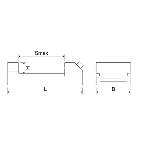 Menghina de precizie, din otel calit si rectificat. Fixare prin cheie hexagonala - sefira.ro