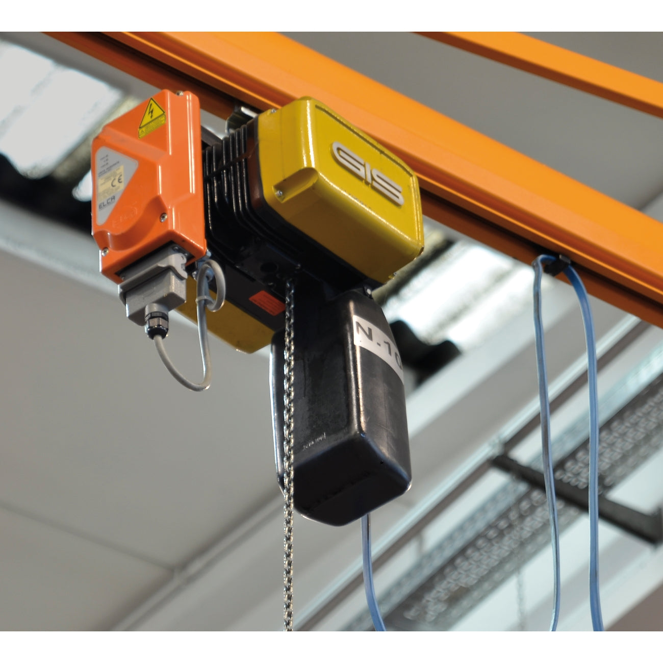 Wall cranes with profiled jib GIS SYSTEM KB B-HANDLING