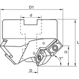 Freze elicoidale pentru lucrari grele de sanfrenare KERFOLG HELIX - sefira.ro