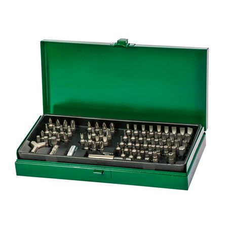 FORTIS Set Biti 1/4" DIN3126, set 75 buc - sefira.ro