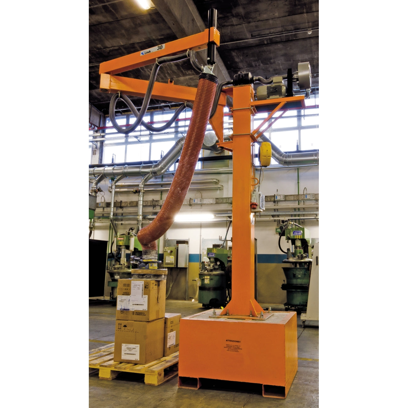 SC Jib mobile cranes with articulated arm with palletized base B-HANDLING