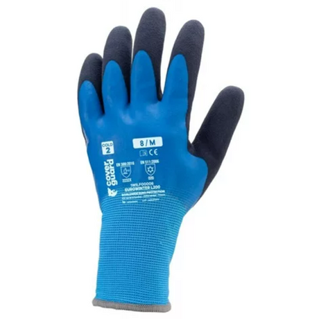 MANUSI EUROWINTER L200 13G POLIESTER LATEX DUBLA IMERSIE - M, 9 - sefira.ro