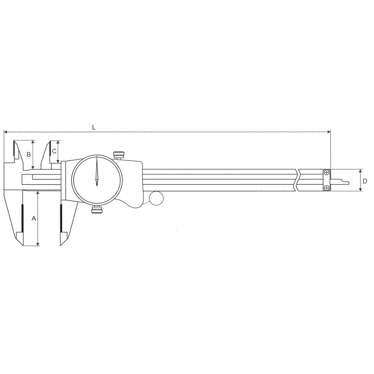 Subler cu Ceas MITUTOYO SERIE 505