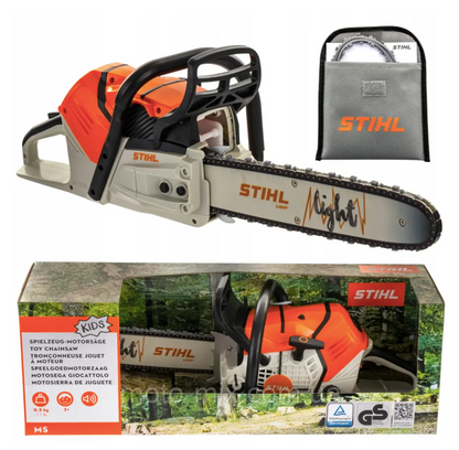 Motoferastrau MS500i de jucarie, cu baterii, STIHL (LICHIDARE STOC)