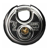 Lacat rotund, 24/70mm, inox, ABUS - sefira.ro