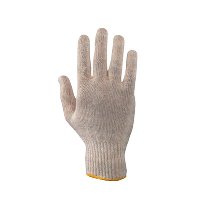 Continuous cotton wire work gloves