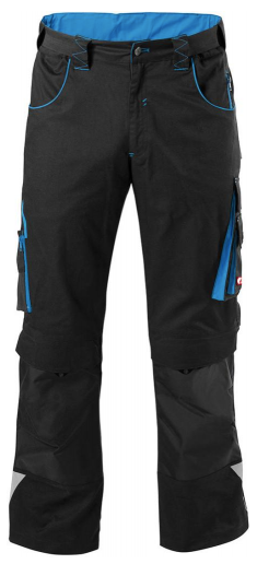 FORTIS H 24 trousers, black/turquoise, size 46