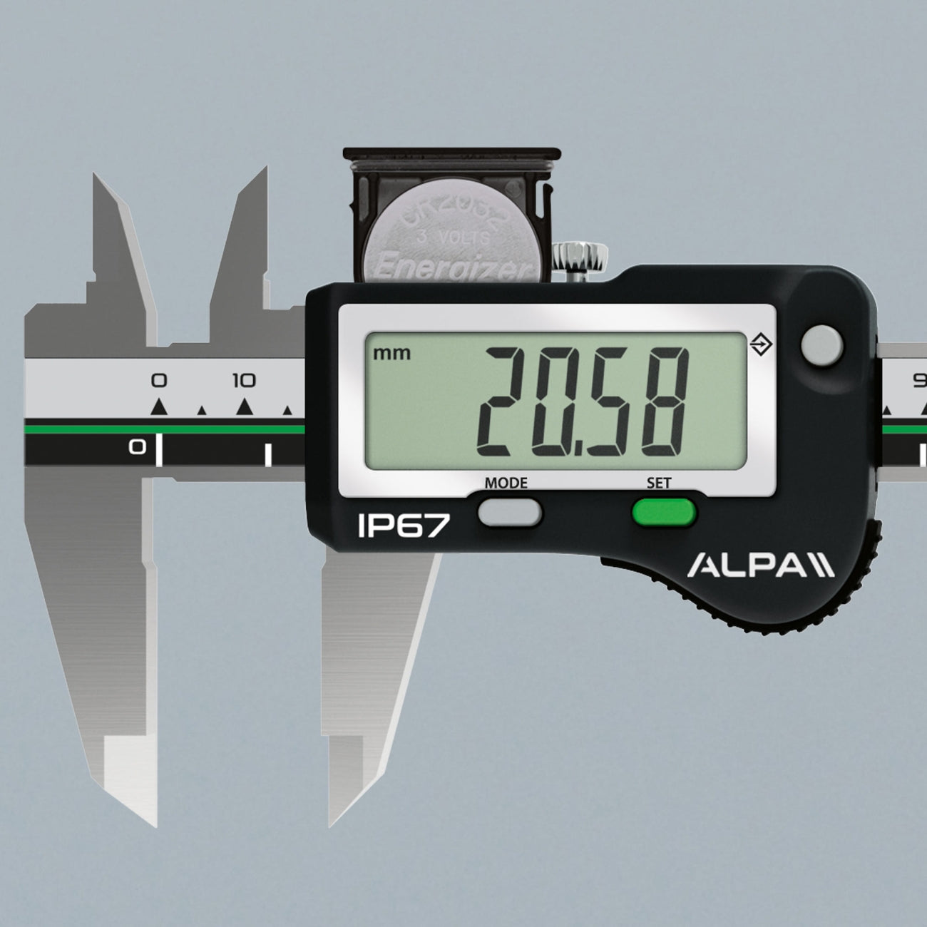 Subler digital IP67 cu presetare ALPA MEGATRY EVO AA014