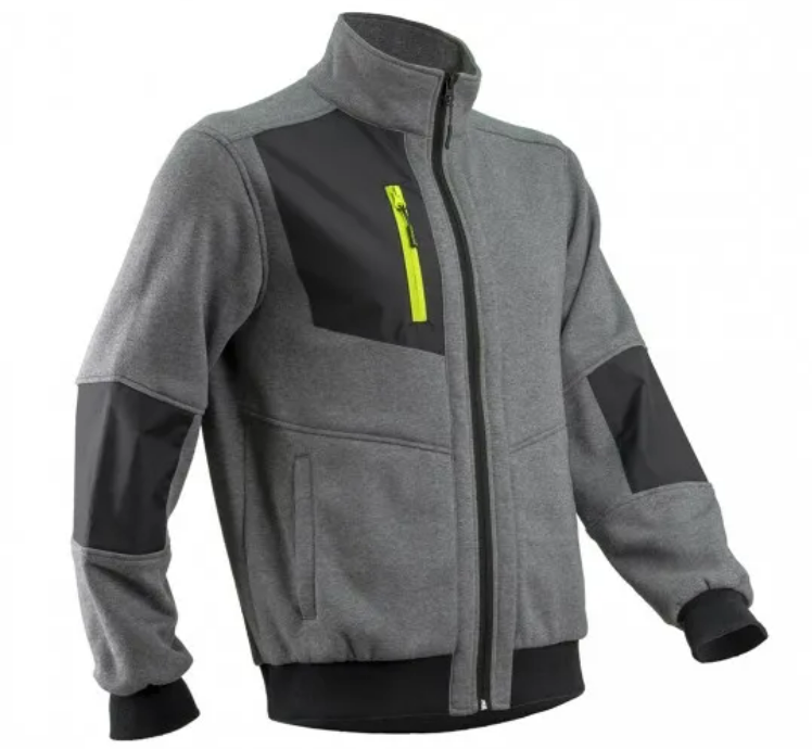 MIKAN padded RIPSTOP jacket, size L, gray - black, COVERGUARD