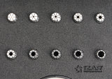 Bucsa elastica ER de precizie 10-MICRON DIN-6499B - 8391 - Set ER16 - 10 pcs. (1 - 2 - 3 - 4 - 5 - 6 - 7 - 8 - 9 - 10) IZAR