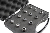 Bucsa elastica ER de precizie 10-MICRON DIN-6499B - 8391 - Set ER20 - 12 pcs. (2 - 3 - 4 - 5 - 6 - 7 - 8 - 9 - 10 - 11 - 12 - 13) IZAR
