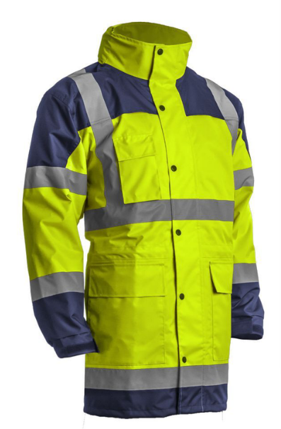 HYDRA RAIN PARKA HV rain jacket, SOFTSHELL, size L, yellow, COVERGUARD