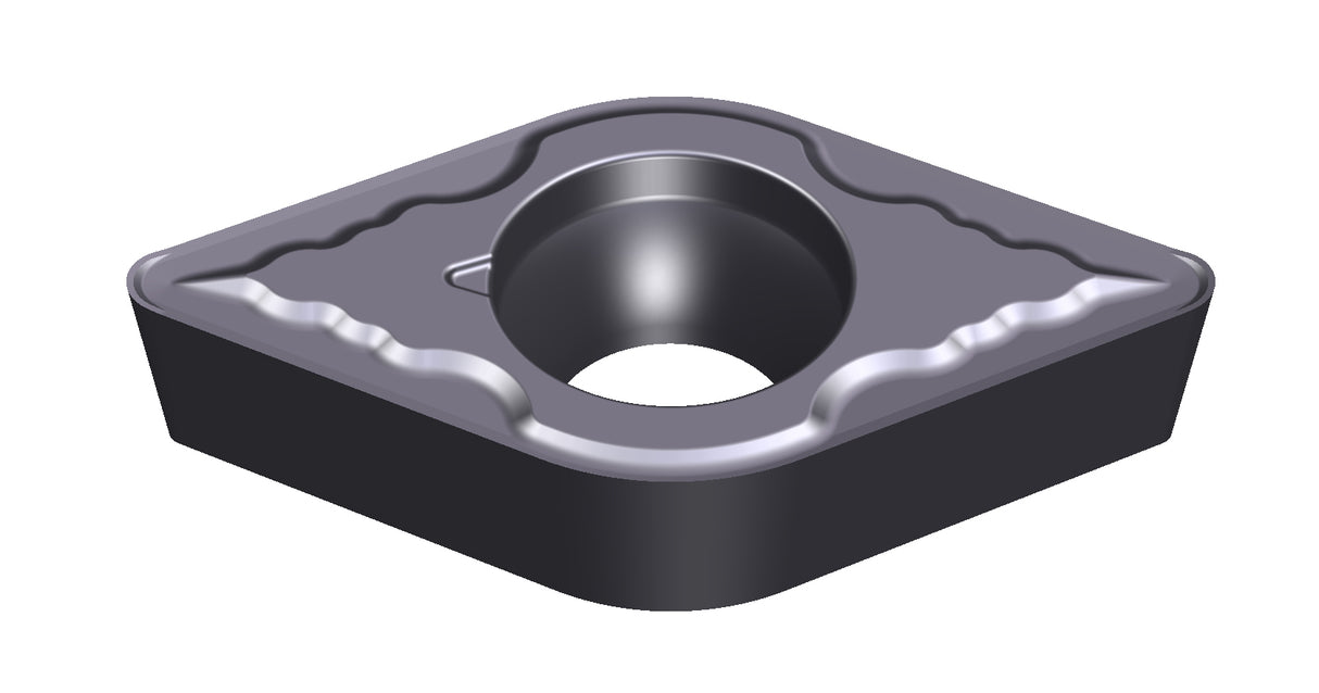 Placuta indexabila strunjire DCMT 55º pozitiva - 8520 - DCMT-070204-E-ZRR-P-H20 IZAR