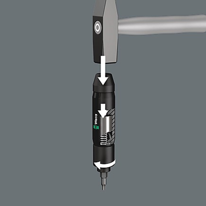 Set surubelnite de impact cu clichet, 90Nm, 17 buc, 05072017001, WERA - sefira.ro