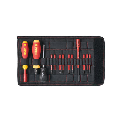 WIHA TORQUEVARIO-S ELECTRIC VDE torque screwdrivers in a set