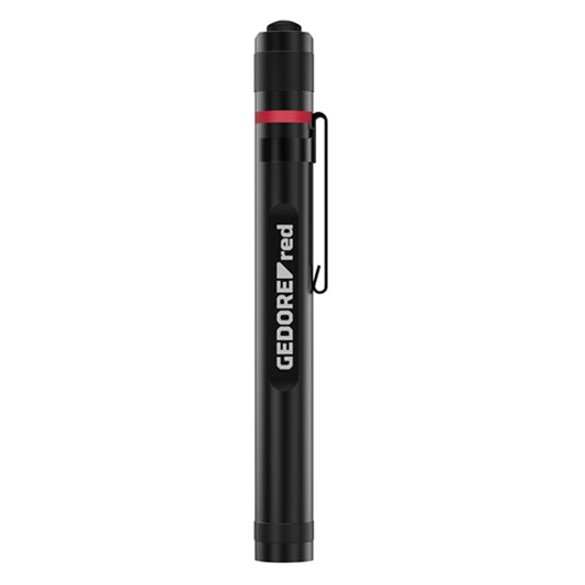 Flashlight, pen type, battery operated, 130 Lm, operating time up to 4 hours, 54, GEDORE