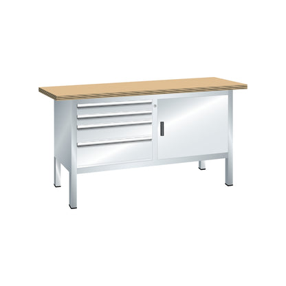 Compact workbenches LISTA 64.115-64.124-64.130