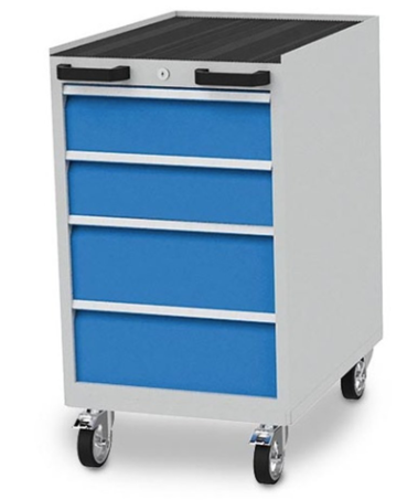 Cabinet with mobile drawers