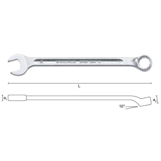 STAHLWILLE 14 long combination wrenches