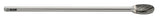Freza Biax carbura tip E OVAL lung - 9237 - 12.70X06.00 mm DENT.6 IZAR