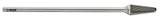 Freza Biax carbura tip L BALL-NOSED-CONE lung - 9247 - 09.60X06.00 mm DENT.6 IZAR