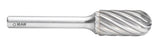Freza Biax carbura tip C RADIAL - 9251 - 12.70X06.00 mm DENTADO INOX IZAR