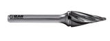 Carbide Burr type M CONE - 9255 - 06.00X06.00 mm TOOTH.1 IZAR