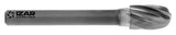 Freza Biax carbura tip E OVAL - 9257 - 06.30X03.00 mm DENT.1 IZAR