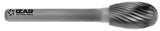 Freza Biax carbura tip E OVAL - 9257 - 06.30X03.00 mm DENT.1 IZAR
