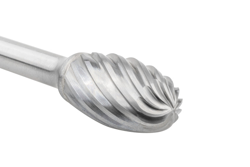 Freza Biax carbura tip E OVAL - 9257 - 09.60X06.00 mm DENTADO INOX IZAR