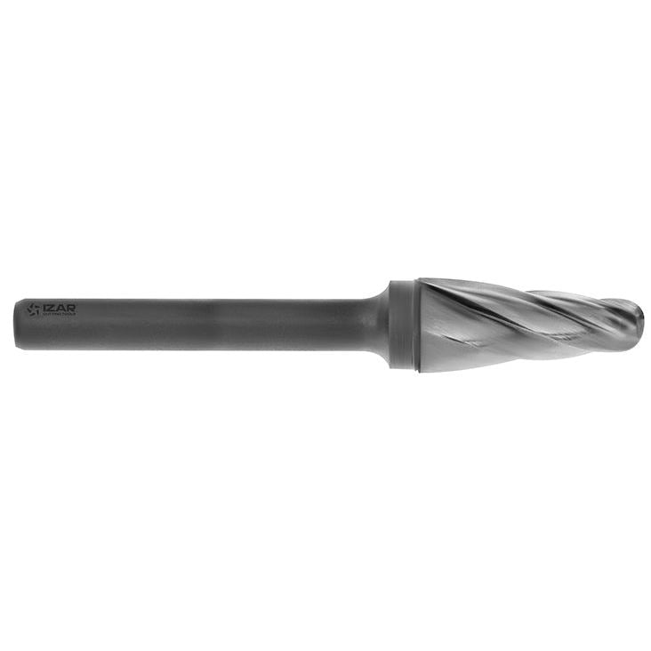 Freza Biax carbura tip L BALL-NOSED-CONE - 9267 - 10.00X06.00 mm DENT.6 IZAR