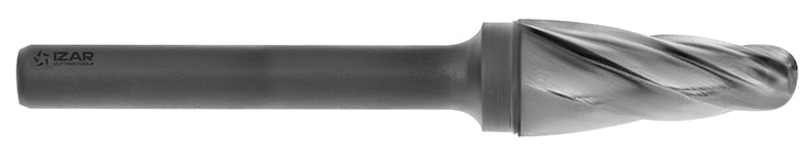 Freza Biax carbura tip L BALL-NOSED-CONE - 9267 - 06.00X06.00 mm DENT.4 IZAR