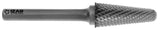 Freza Biax carbura tip L BALL-NOSED-CONE - 9267 - 08.00X06.00 mm DENT.3 IZAR
