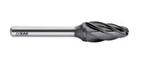 Freza Biax carbura tip F BALL-NOSED-TREE - 9268 - 09.60X06.00 mm DENT.1 IZAR