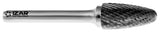 Freza Biax carbura tip F BALL-NOSED-TREE - 9268 - 12.70X06.00 mm DENT.6 IZAR