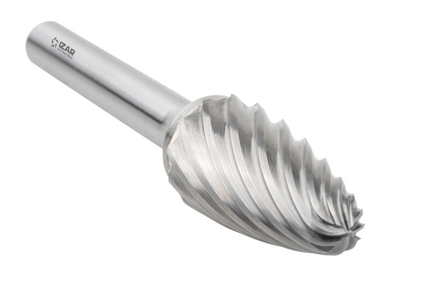 Freza Biax carbura tip F BALL-NOSED-TREE - 9268 - 09.60X06.00 mm DENTADO INOX IZAR