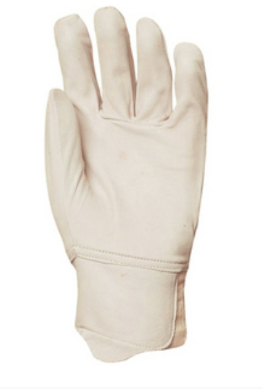 Protective work gloves, EP 230, size 8, cowhide leather, high quality, double reinforcement, COVERGUARD